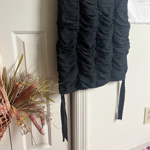 choosy black low top scrunched dress size medium - Picture 5 of 5